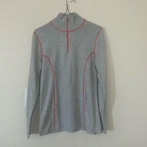 Eddie Bauer Grey with Orange Stitching Jacket